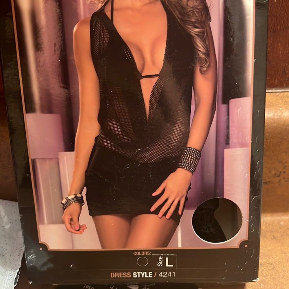 (Clear)  NEW with tags dress